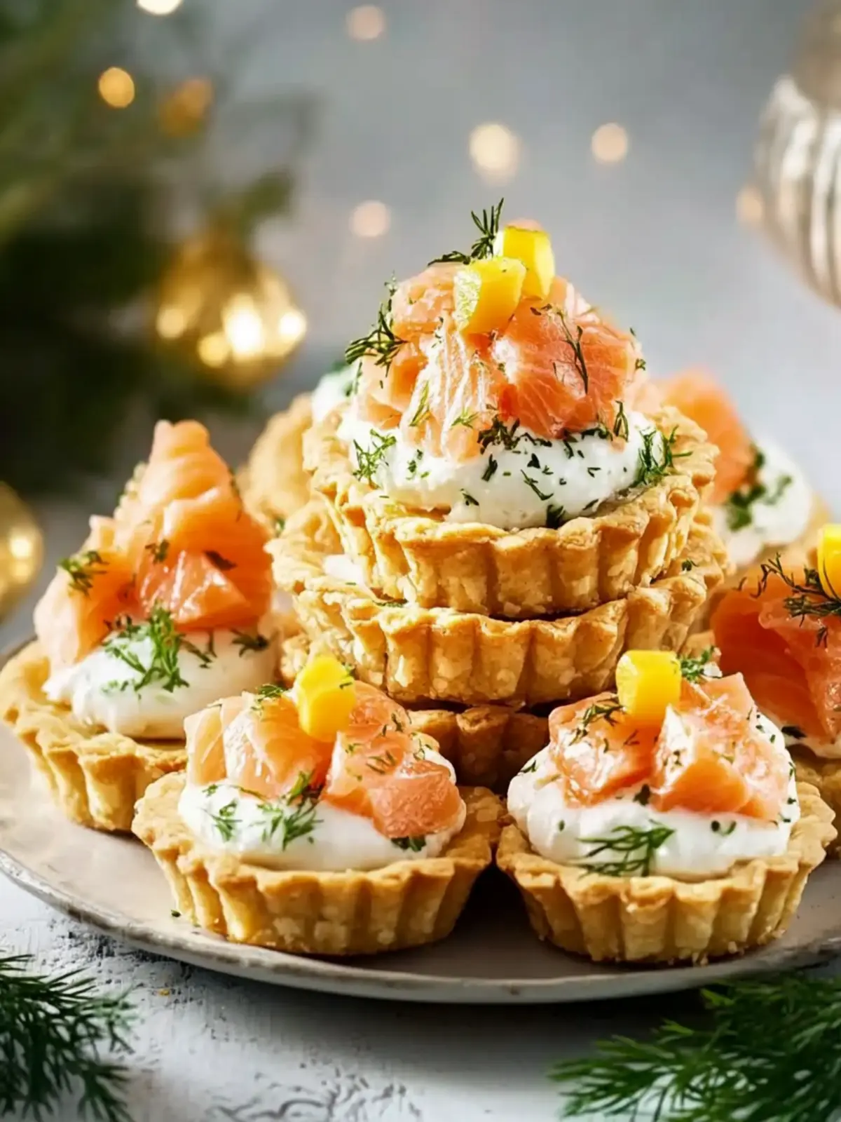 Delicious Salmon Tartlets: Elegant Bites for Any Gathering 2 Salmon Tartlets