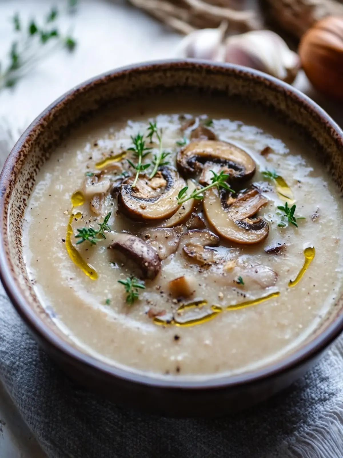 Heartwarming Chestnut Mushroom Soup You'll Love to Make 2 Chestnut Mushroom Soup