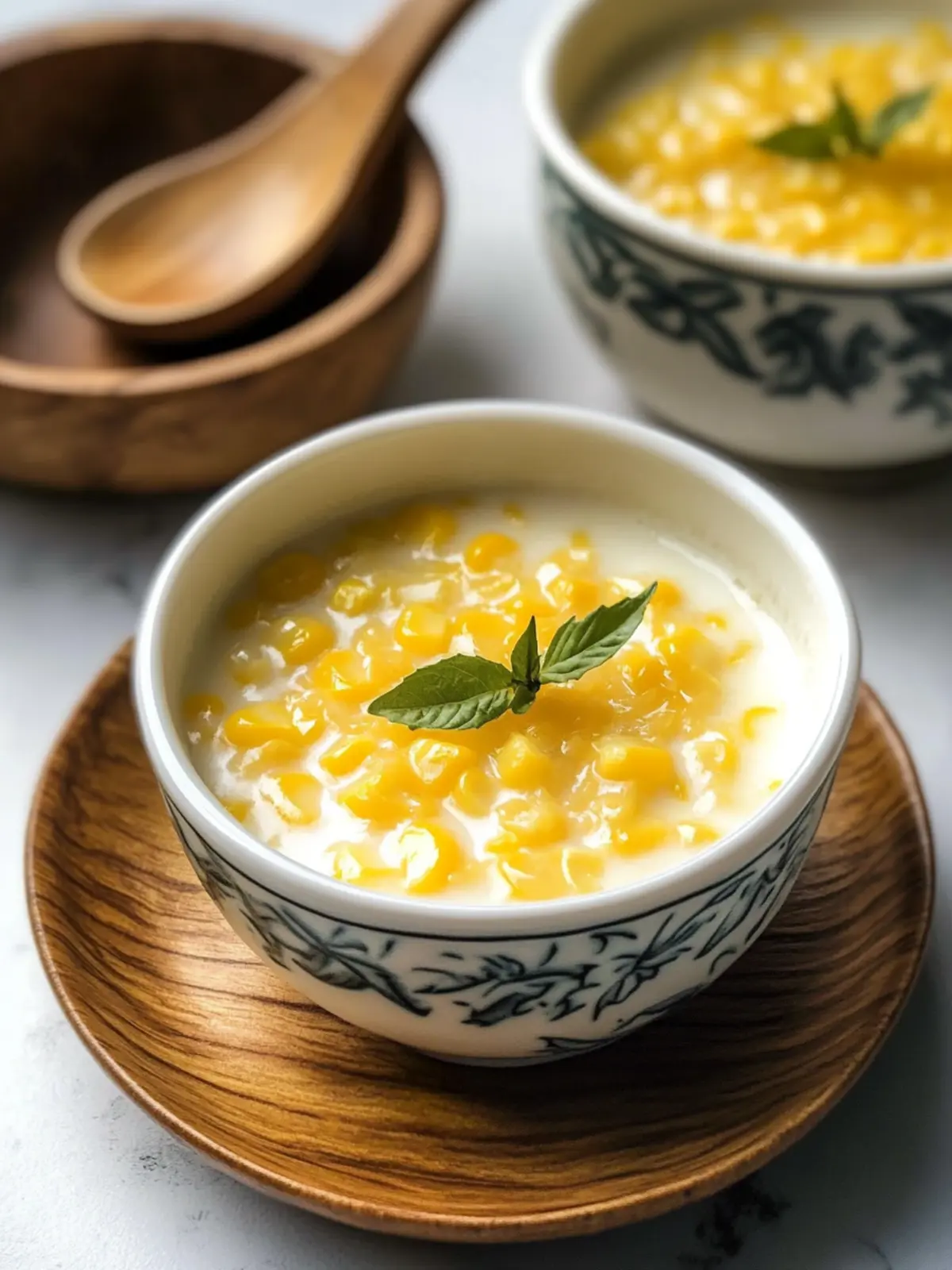 Delicious Vietnamese Sweet Corn Pudding: Two Amazing Styles 4 Vietnamese Sweet Corn Pudding
