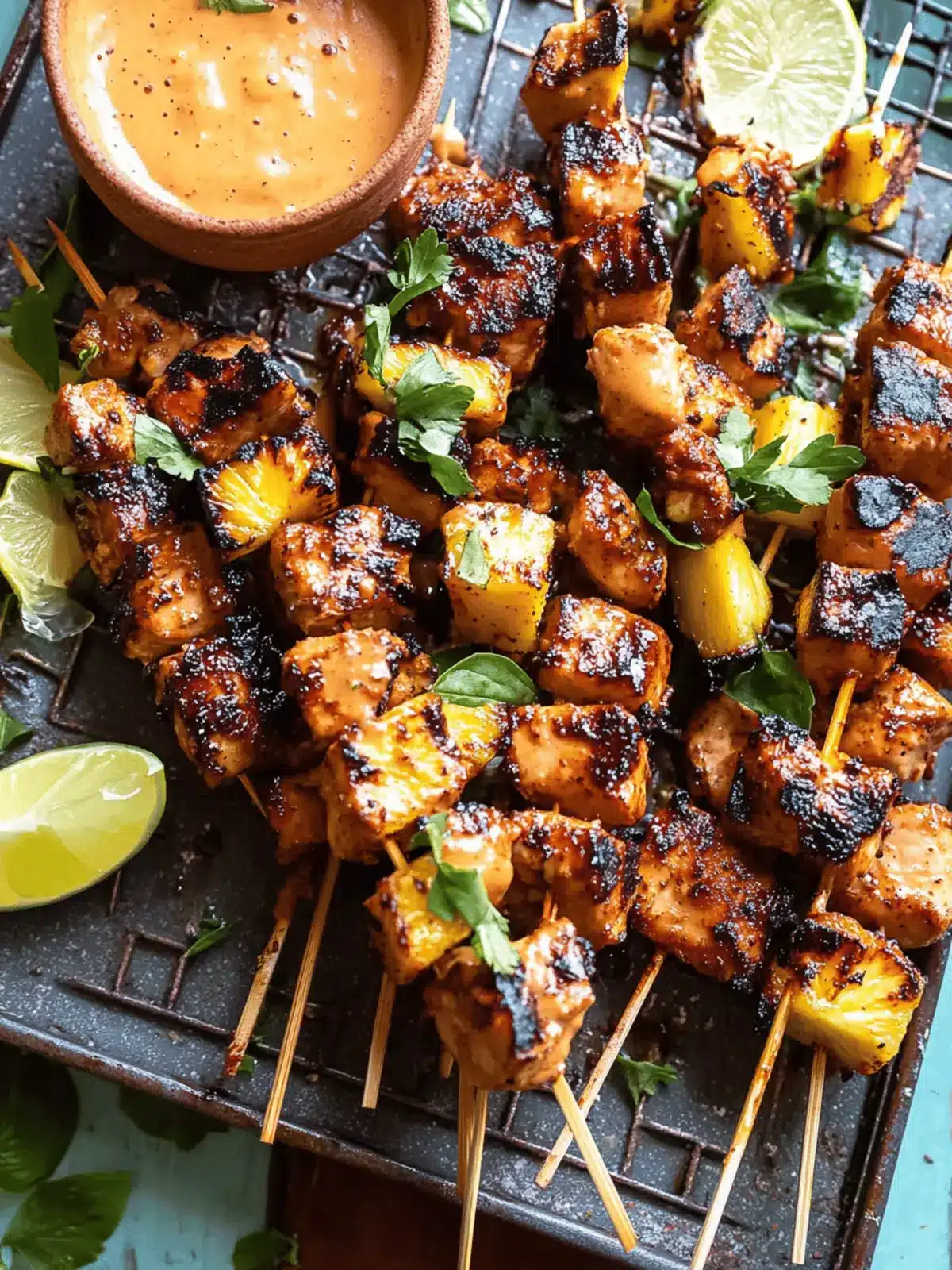 Savor Summer with Chipotle Pineapple Bang Bang Chicken Skewers 3 Chipotle Pineapple Bang Bang Chicken Skewers