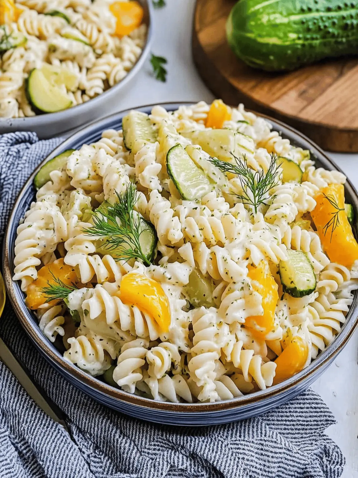 Dill Pickle Pasta Salad: A Creamy Twist on a Classic Favorite 2 Dill Pickle Pasta Salad