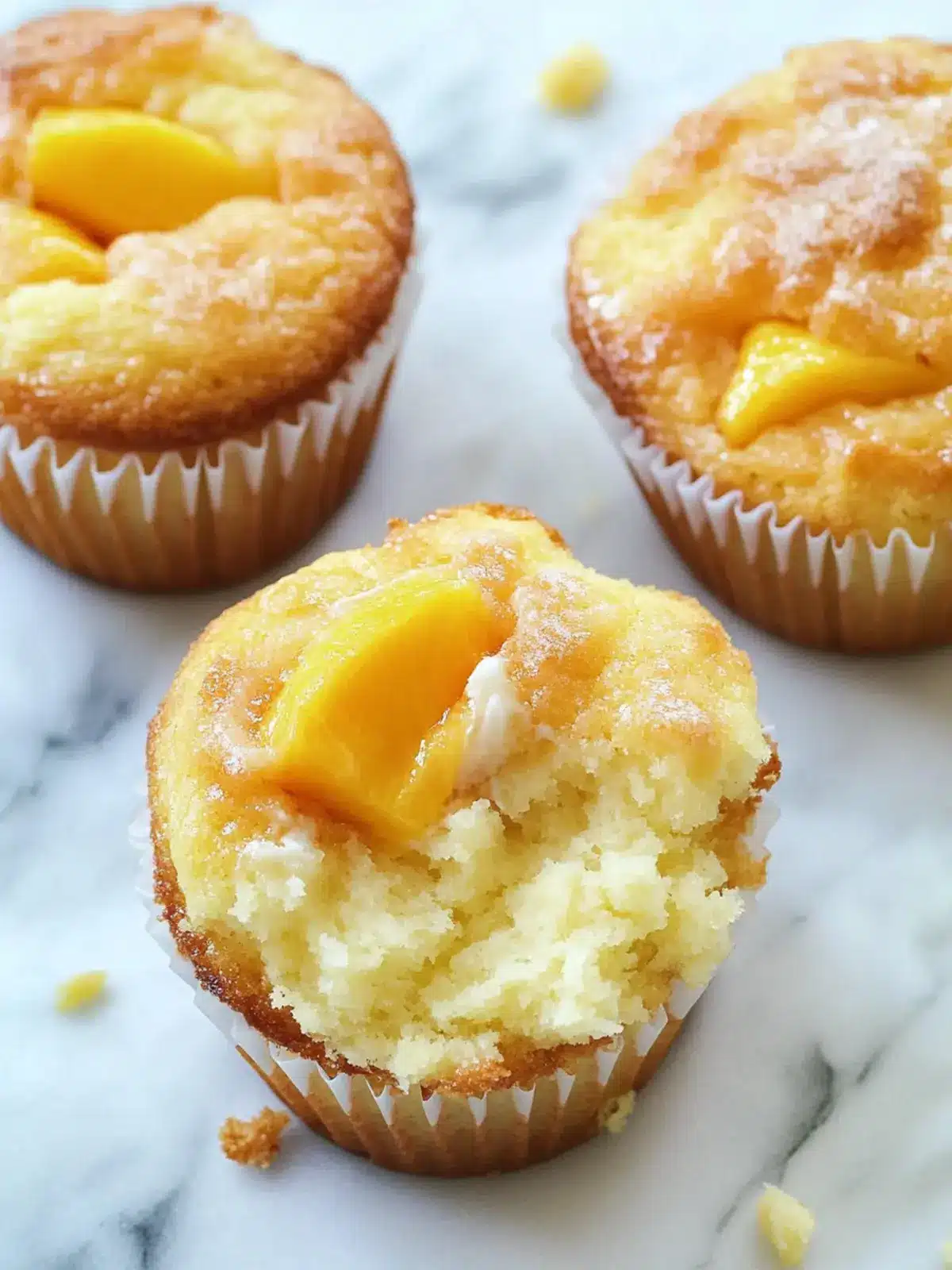 Irresistible Peach Cream Cheese Muffins for Easy Mornings 3 Peach Cream Cheese Muffins