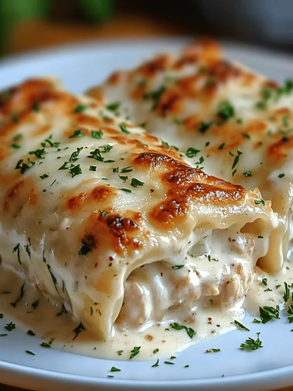 Creamy Chicken Alfredo Lasagna Rolls That Wow Every Bite 3 Chicken Alfredo Lasagna Rolls