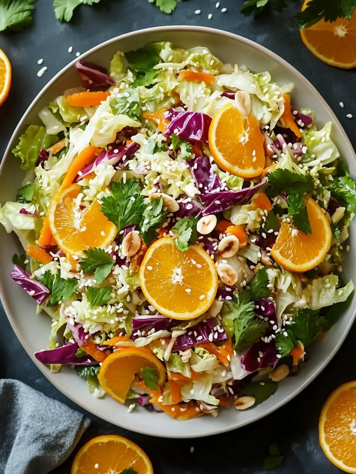 Sesame Orange Napa Cabbage Salad: Crunchy, Zesty Delight 4 Sesame Orange Napa Cabbage Salad