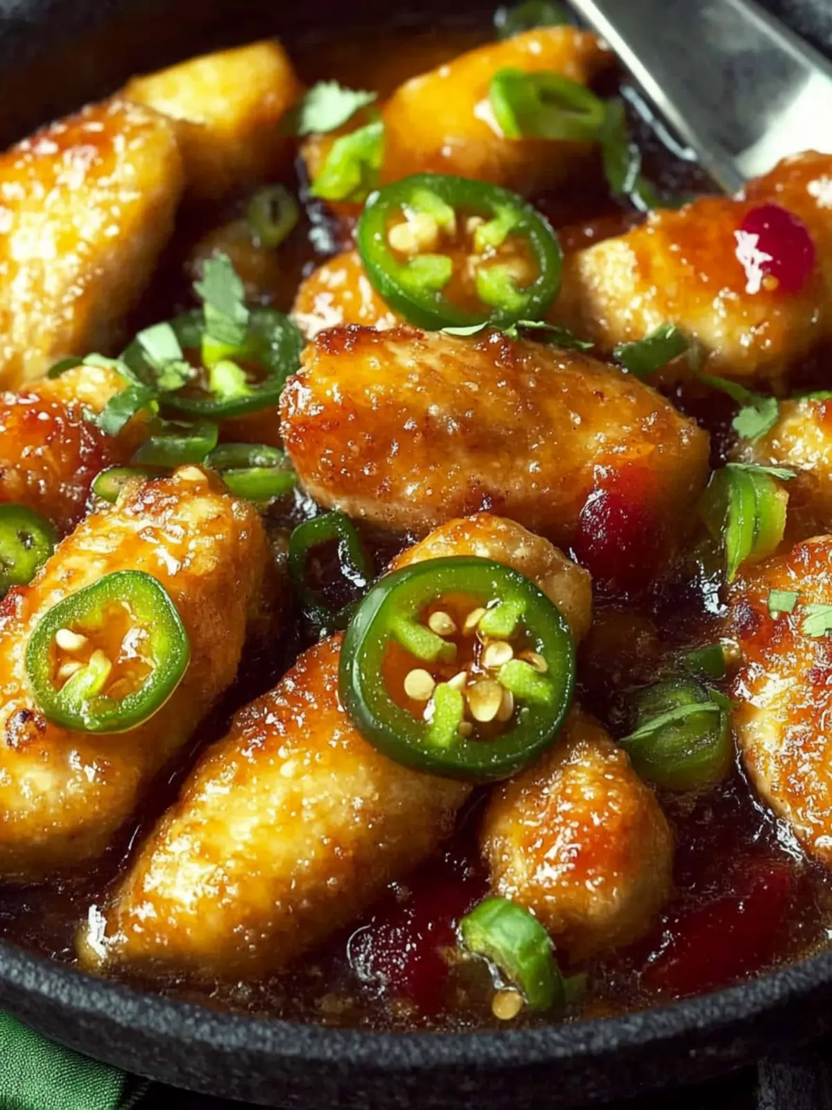 Zesty Jalape o Peach Chicken for a Flavor-Packed Dinner 3 Jalape o Peach Chicken