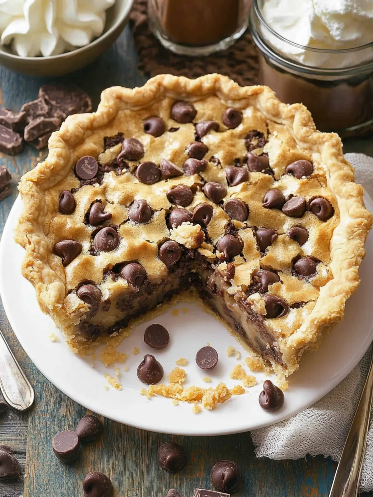 Toll House Chocolate Chip Pie: A Slice of Pure Bliss 3 Toll House Chocolate Chip Pie