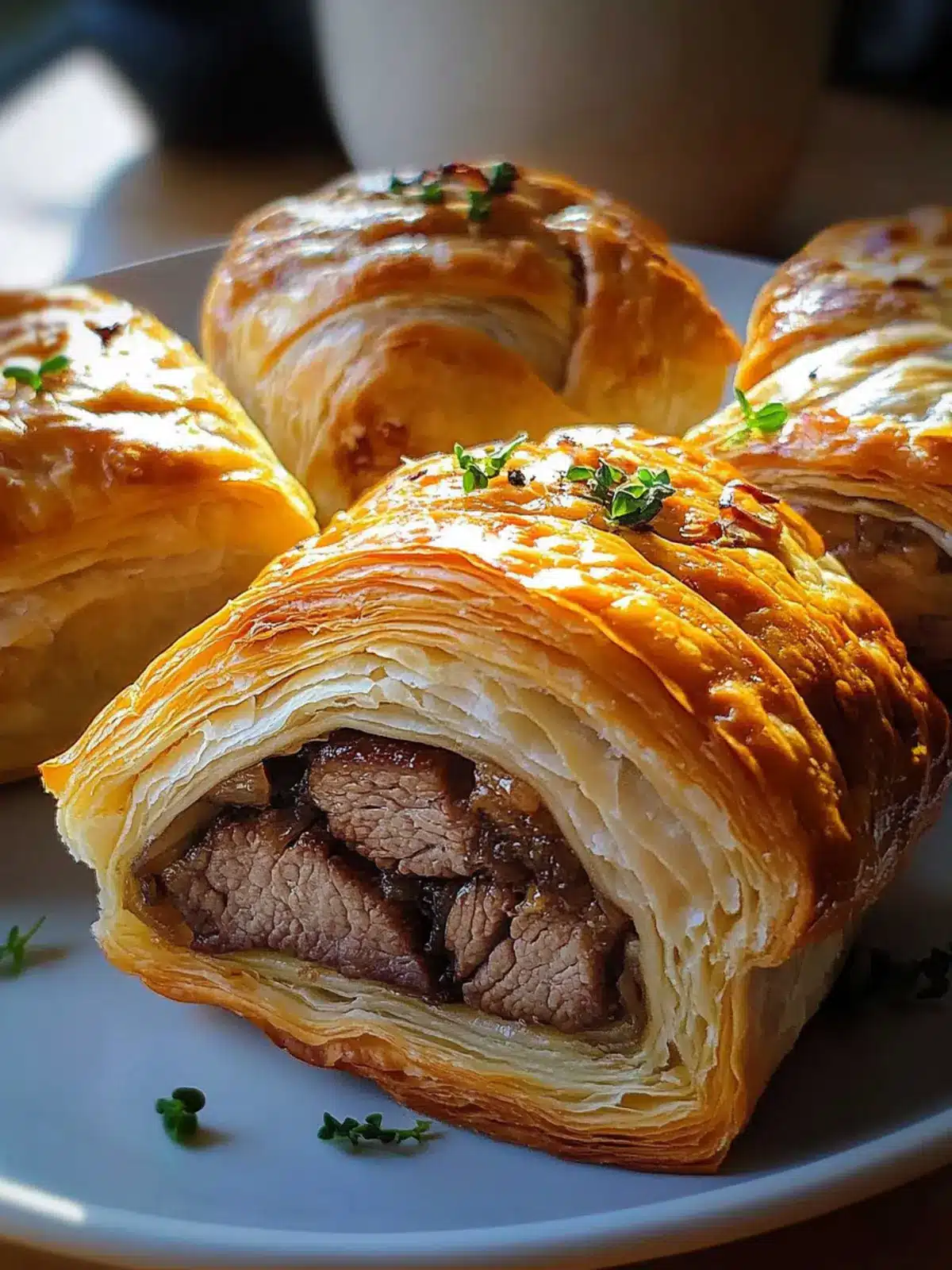 Savory Mini Beef Wellington Bites: Luxurious 15-Minute Treats 3 Mini Beef Wellington Bites