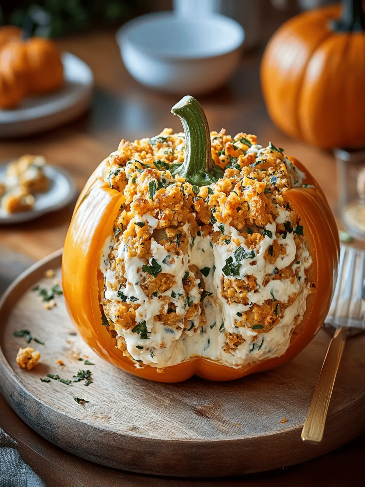 Spooktacular Stuffed Bell Pepper Jack-o -Lanterns for Halloween 4 Stuffed Bell Pepper Jack-o -Lanterns
