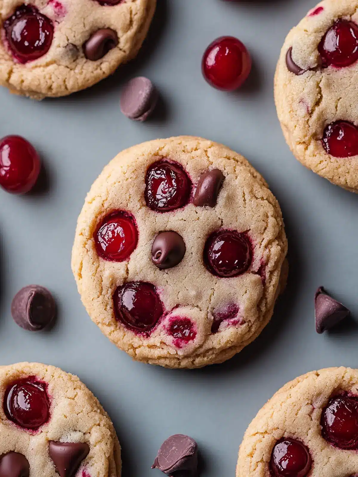 Maraschino Cherry Chocolate Chip Cookies for Sweet Memories 3 Maraschino Cherry Chocolate Chip Cookies