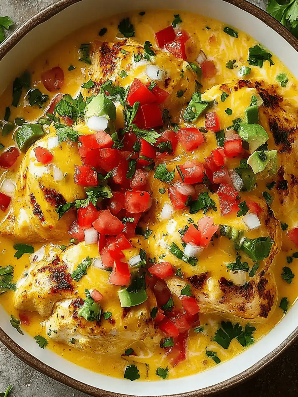 Savory Mexican Chicken with Cheese Sauce for Comforting Nights 2 Mexican Chicken with Cheese Sauce