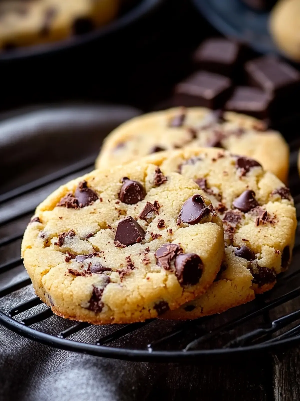 Buttery Chocolate Chip and Toffee Shortbread Cookies That Wow 2 Buttery Chocolate Chip And Toffee Shortbread Cookies