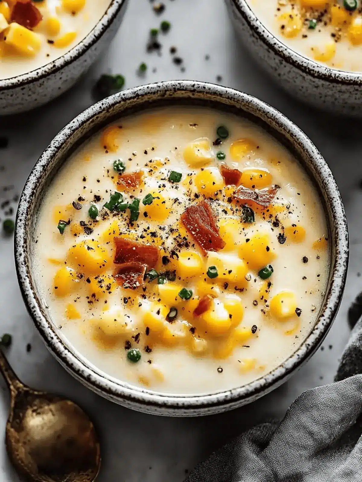 Heavenly Sweetcorn Chowder: Comfort in Every Creamy Bite 2 Sweetcorn Chowder