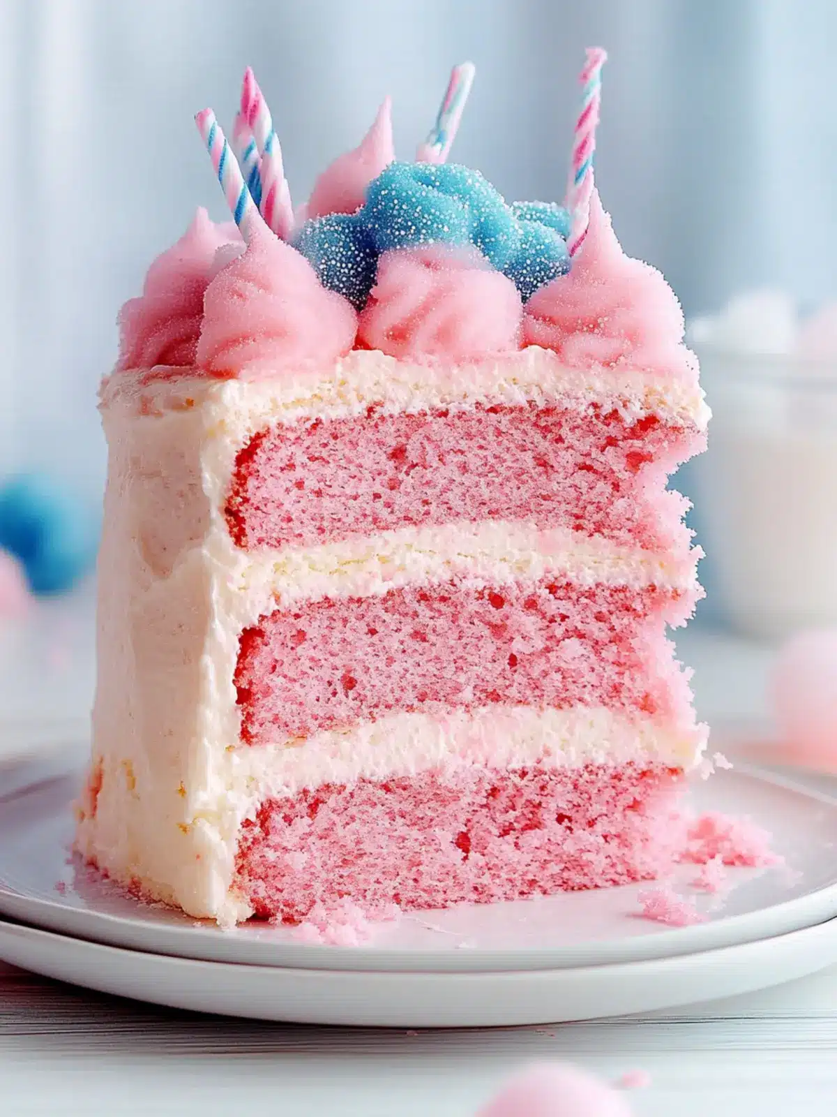 Create Your Dream Magical Cotton Candy Layer Cake at Home 4 Magical Cotton Candy Layer Cake