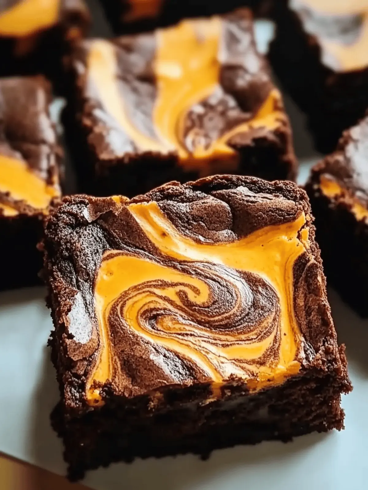 Spooktacular Halloween Cream Cheese Swirl Brownies Recipe 3 Halloween Cream Cheese Swirl Brownies