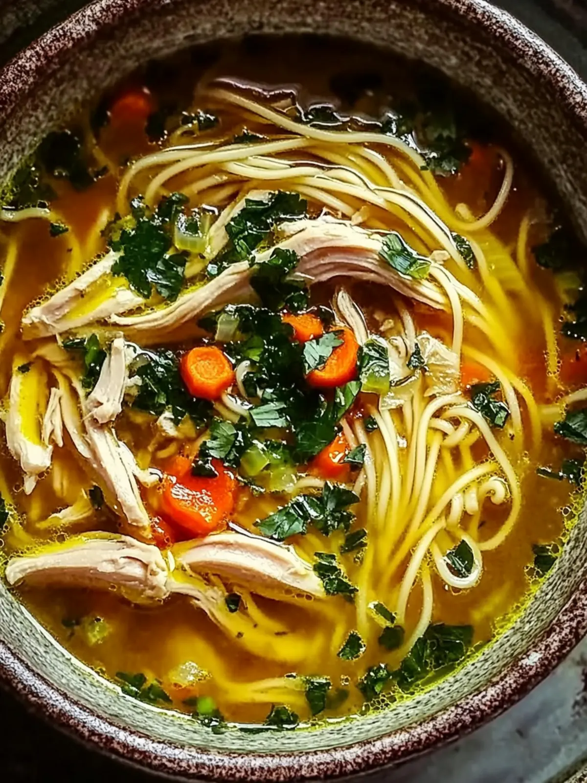Healing Ginger Garlic Chicken Noodle Soup for Cozy Nights 3 Healing Ginger Garlic Chicken Noodle Soup