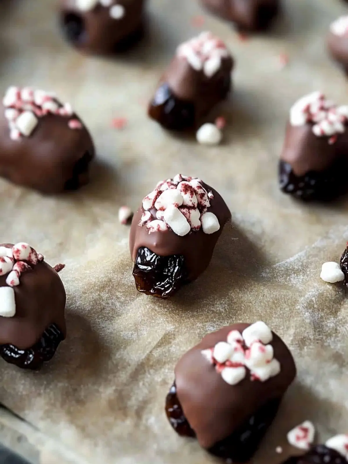 Delicious Hot Chocolate Dates with Marshmallow & Dark Chocolate 2 Hot Chocolate Dates with Marshmallow & Dark Chocolate