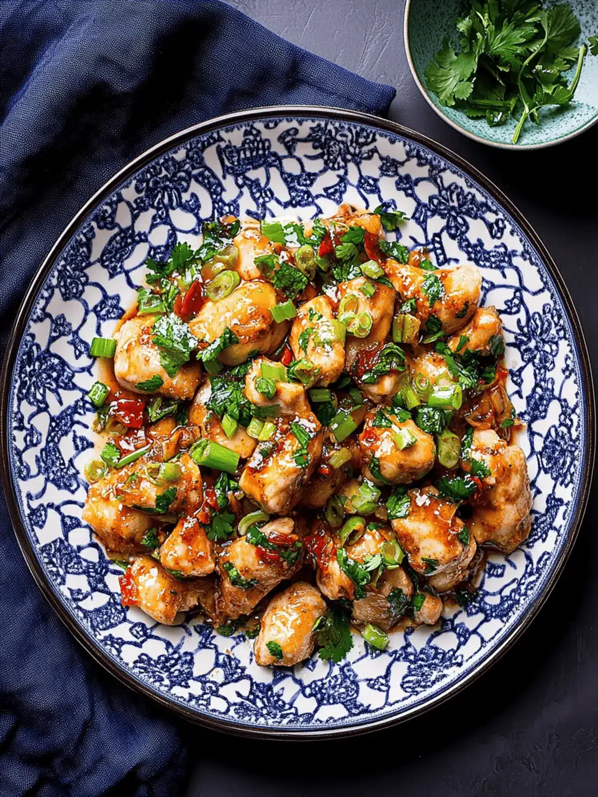 Zesty Scallion Chicken in 20 Minutes: Healthy and Delicious 4 Scallion Chicken