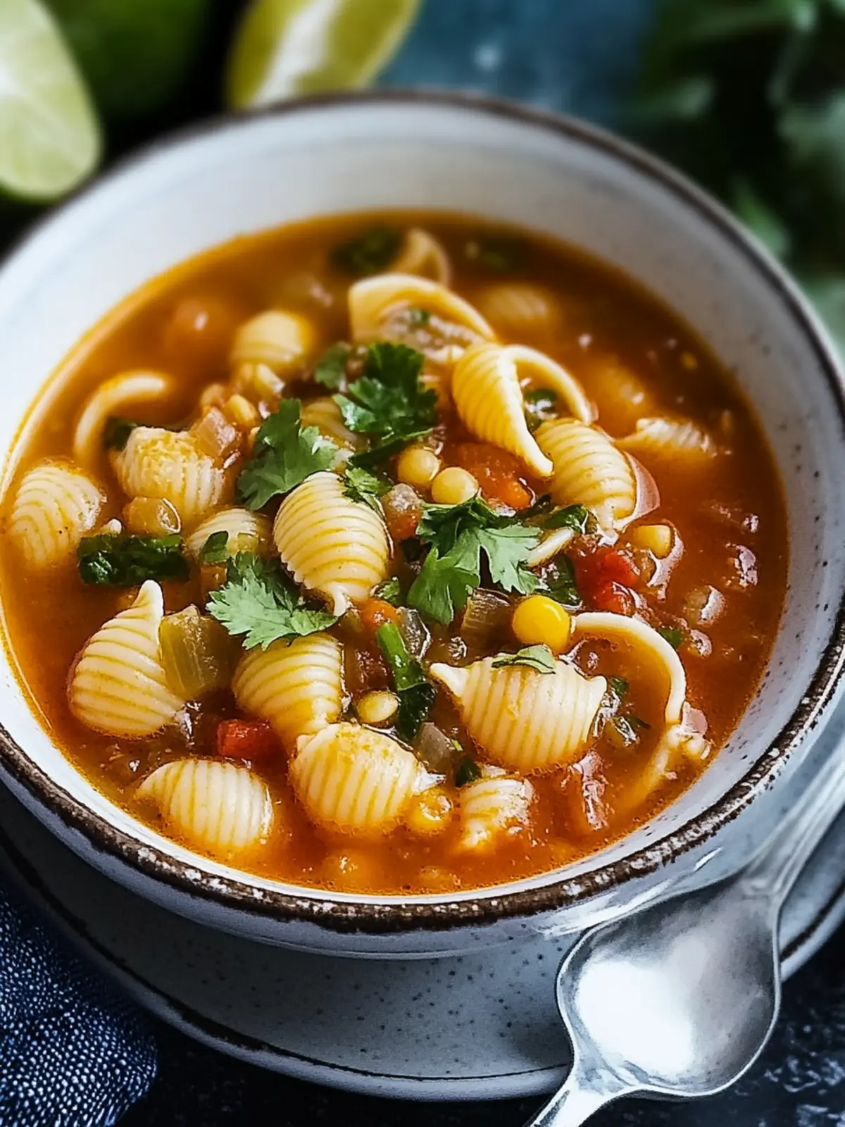 Hearty Mexican Shell Pasta Soup Sopa de Conchas Delight 4 Mexican Shell Pasta Soup Sopa de Conchas