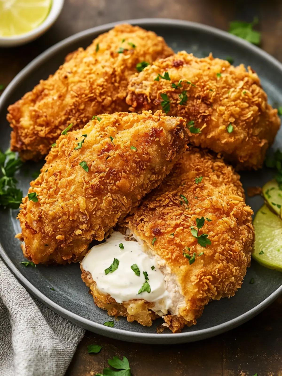 Crispy Sour Cream and Onion Chicken for Effortless Comfort 4 Crispy Sour Cream and Onion Chicken