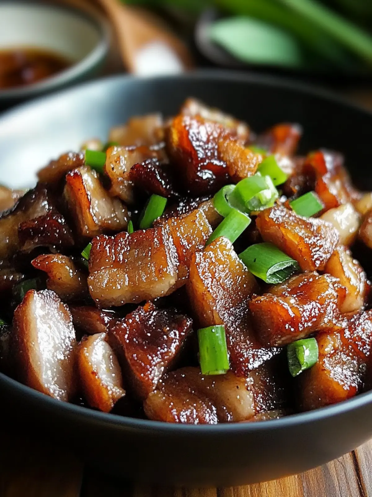 Hokkien-Style Fried Pork Belly with Crispy Shallots Bliss 3 Hokkien-Style Fried Pork Belly with Crispy Shallots