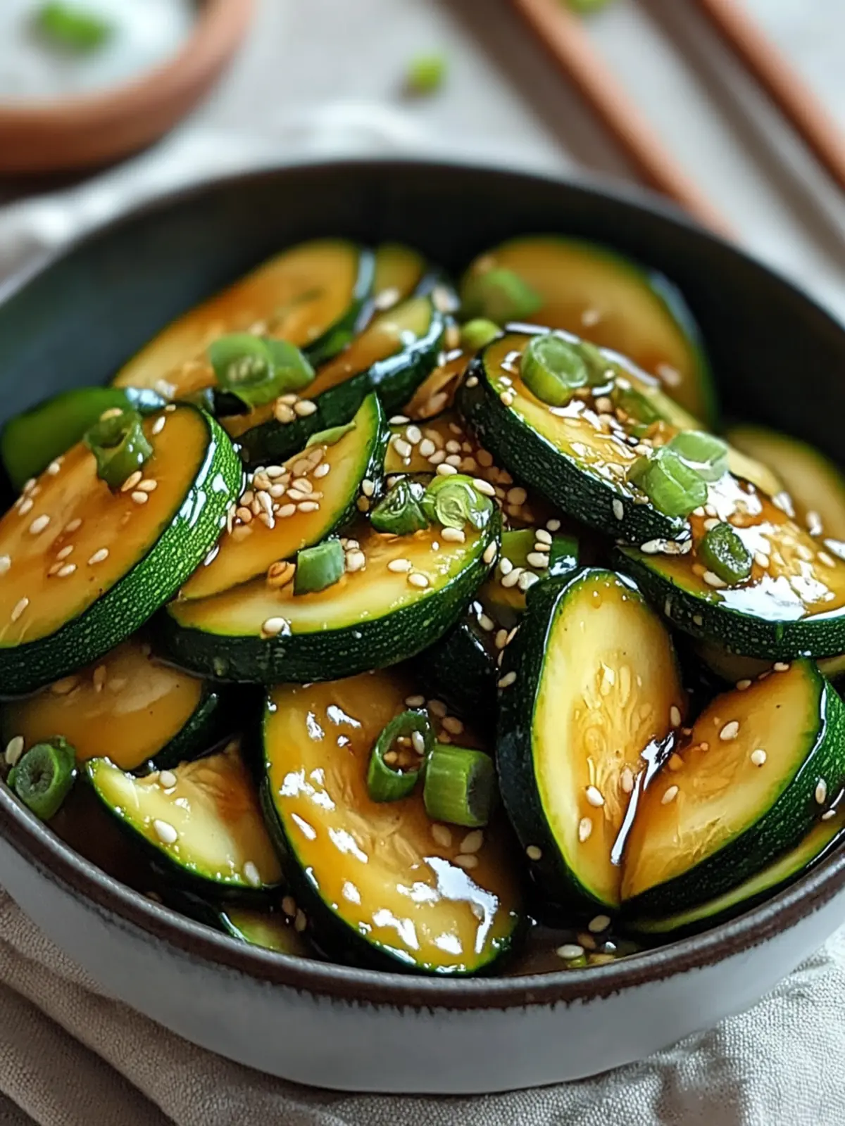 Savor Quick Hibachi Zucchini Saut for a Healthy Dinner Delight 4 Hibachi Zucchini Saut