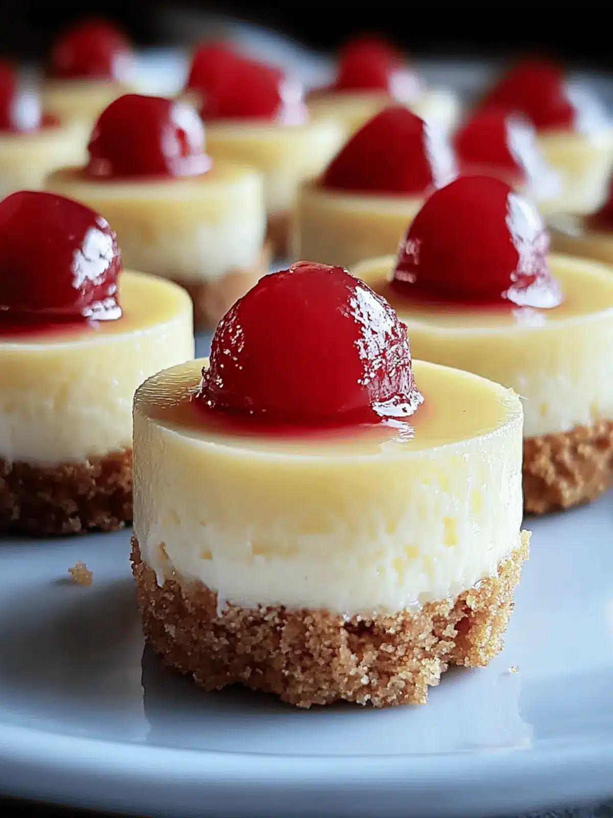Mini Cheesecakes with Vanilla Wafer Crust Anyone Can Make 4 Mini Cheesecakes with Vanilla Wafer Crust