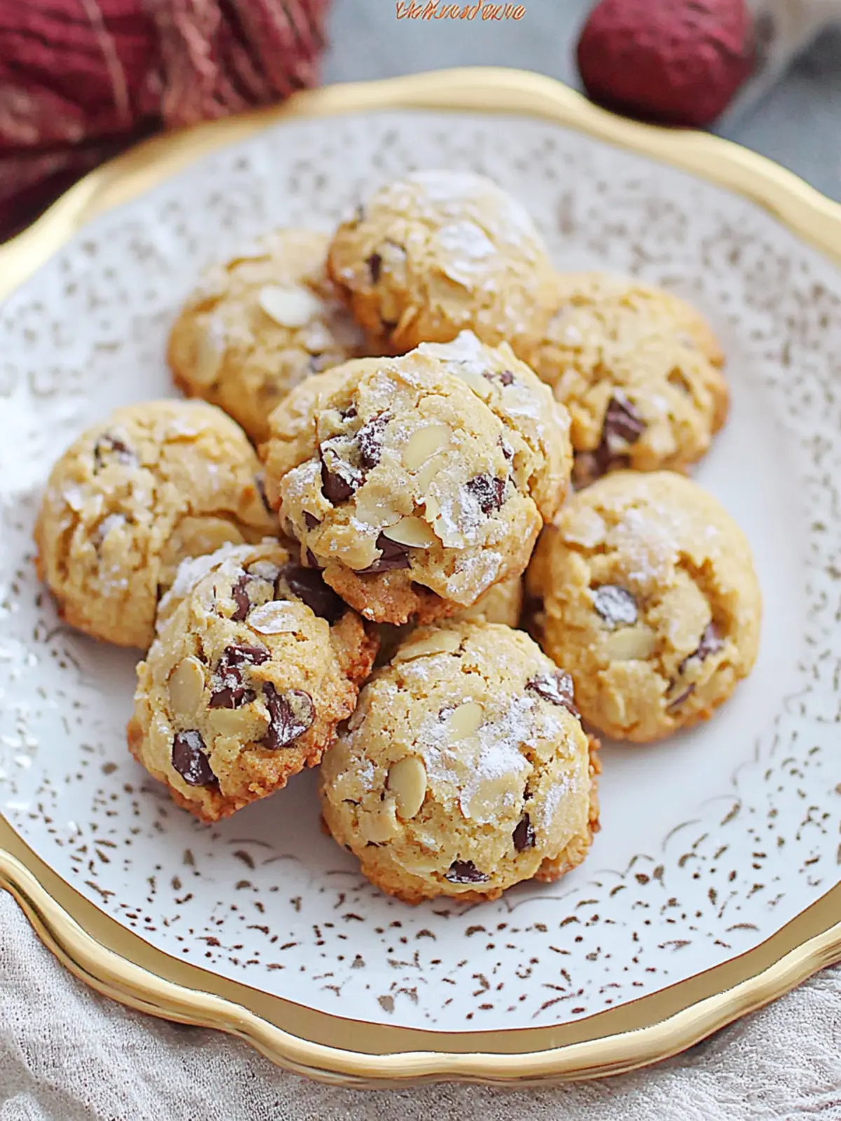 Delicious Almond Chocolate Chip Cookies You Can t Resist 4 Almond Chocolate Chip Cookies