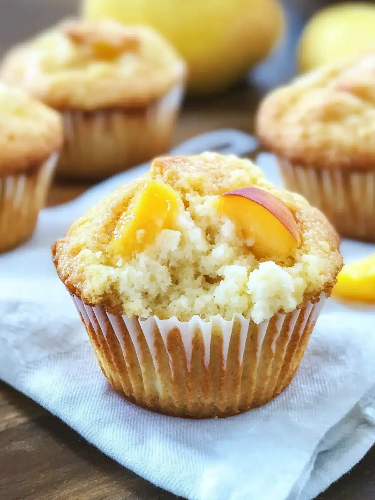 Irresistible Peach Cream Cheese Muffins for Easy Mornings 2 Peach Cream Cheese Muffins