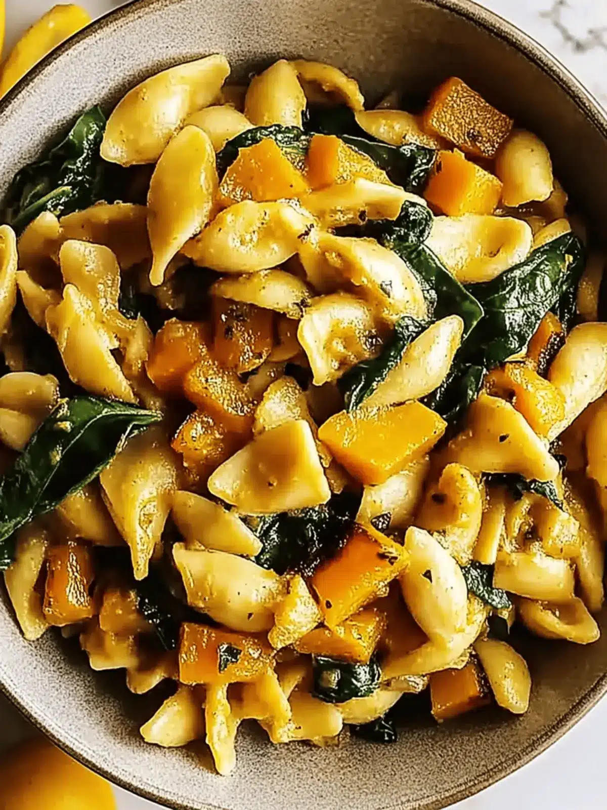 Creamy Butternut Squash Spinach Pasta in 30 Minutes Flat 4 Butternut Squash Spinach Pasta