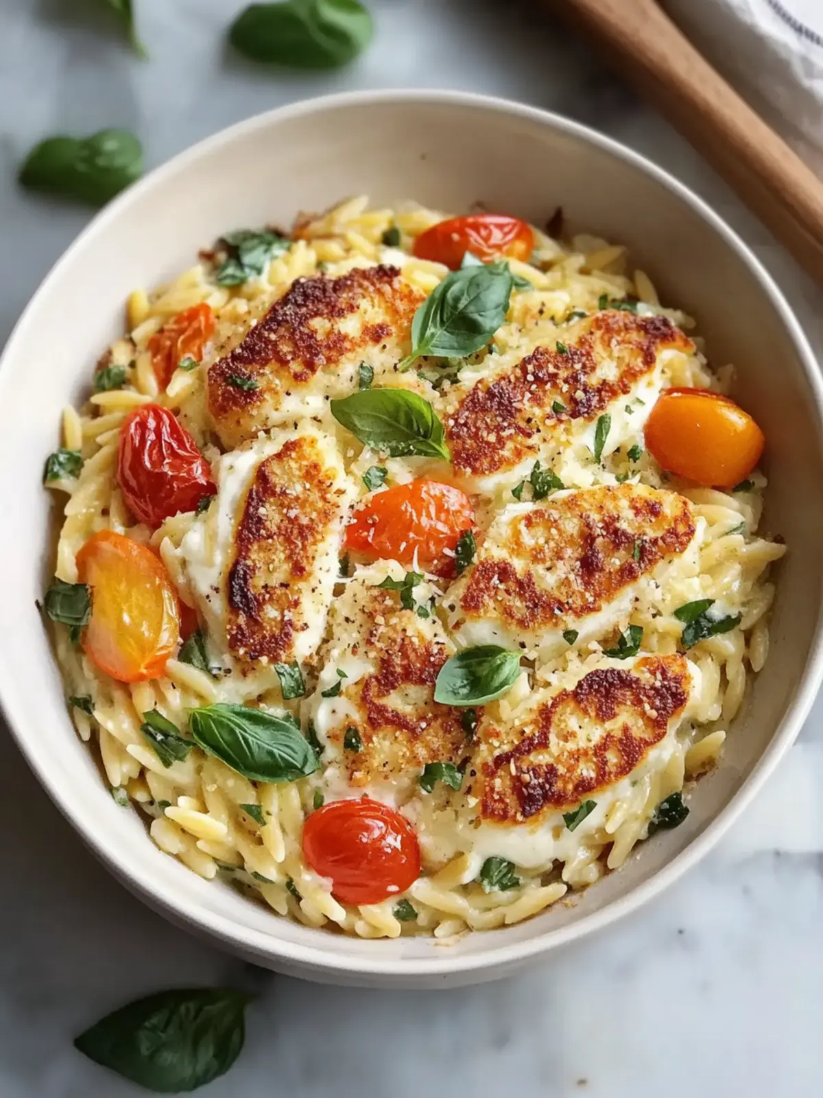Boursin Orzo Bake: The Ultimate Creamy Comfort Meal 2 Boursin Orzo Bake