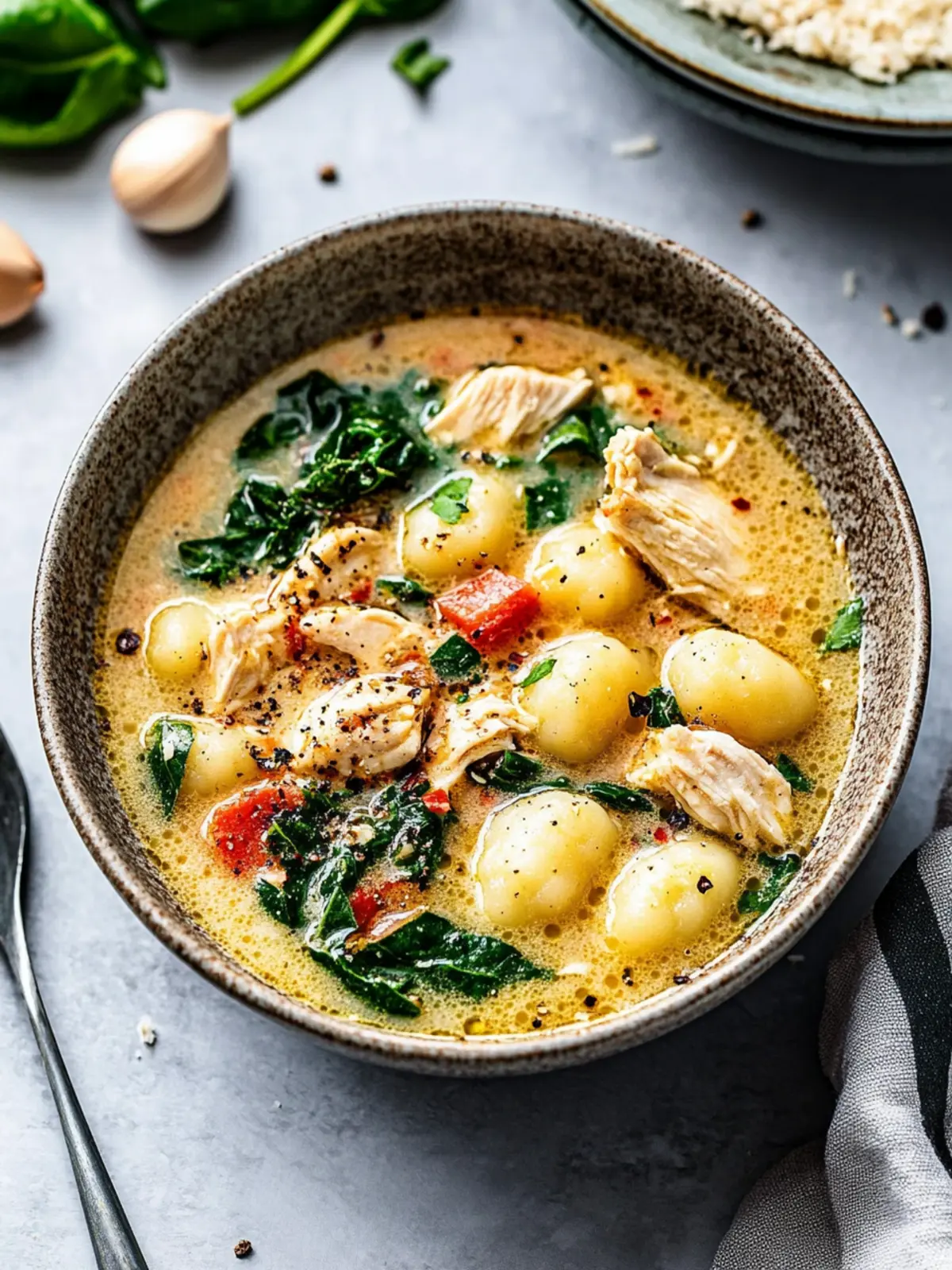 Warm Up with Creamy Chicken Gnocchi Soup in Just 20 Minutes 4 Chicken Gnocchi Soup