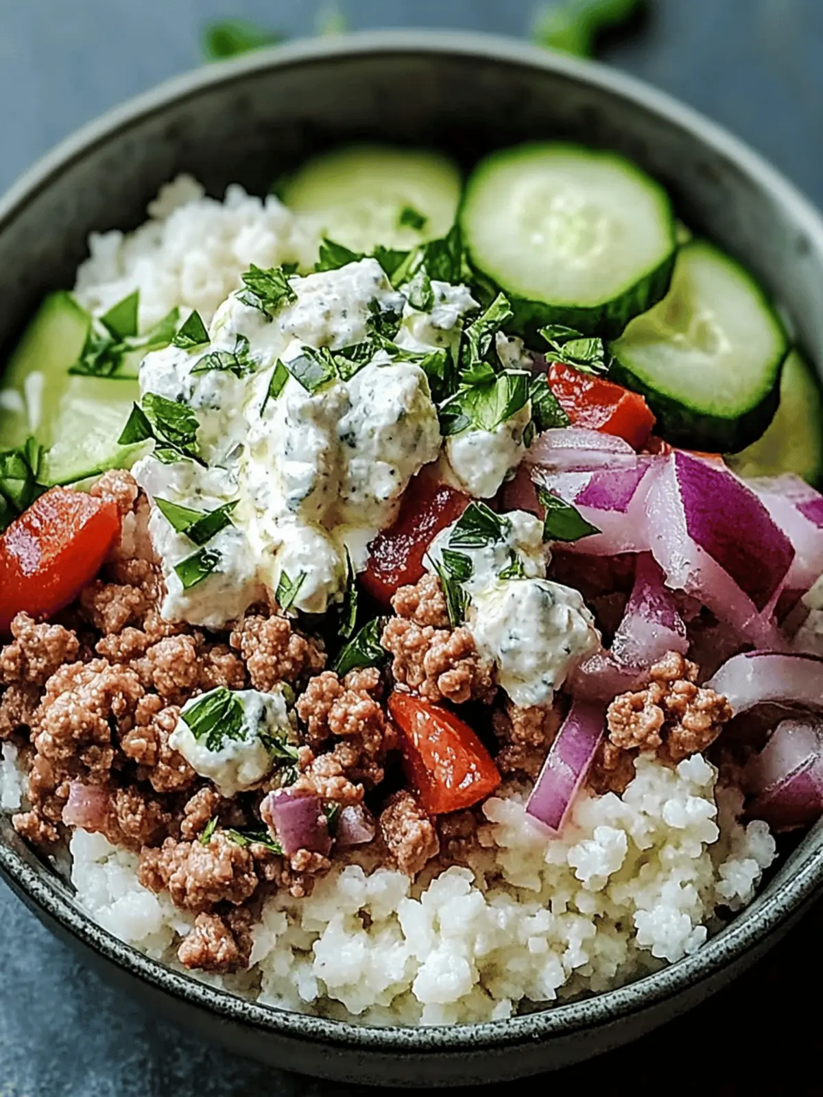 Healthy Greek Ground Chicken Bowls for Fresh Weeknight Feasts 4 Healthy Greek Ground Chicken Bowls