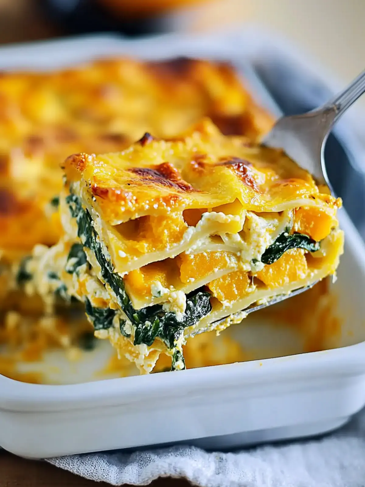 Irresistible Italian Butternut Squash and Spinach Lasagna Delight 3 Italian Butternut Squash and Spinach Lasagna