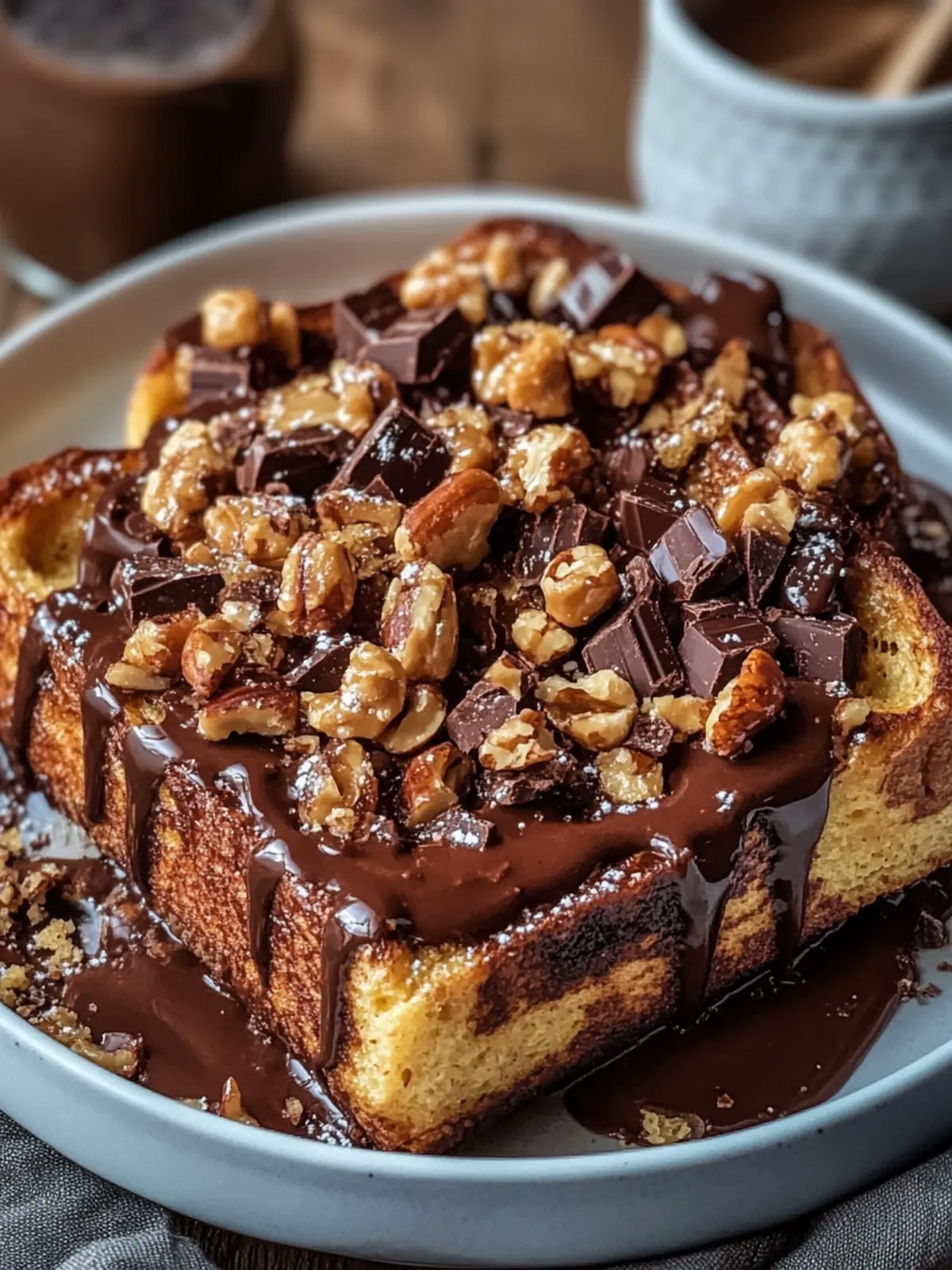 Peanut Butter Chocolate French Toast for a Cozy Breakfast 4 Peanut Butter Chocolate French Toast