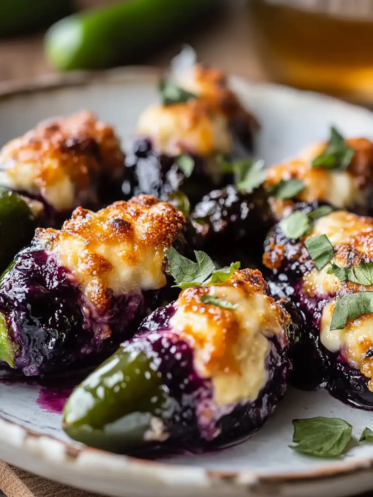 Blueberry Brie Jalape o Poppers: Sweet Spice You'll Love 3 Blueberry Brie Jalape o Poppers