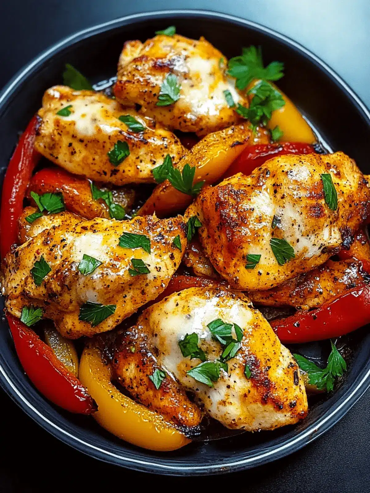 Cajun Chicken with Bell Peppers: Your Quick Weeknight Hero 2 Cajun Chicken with Bell Peppers