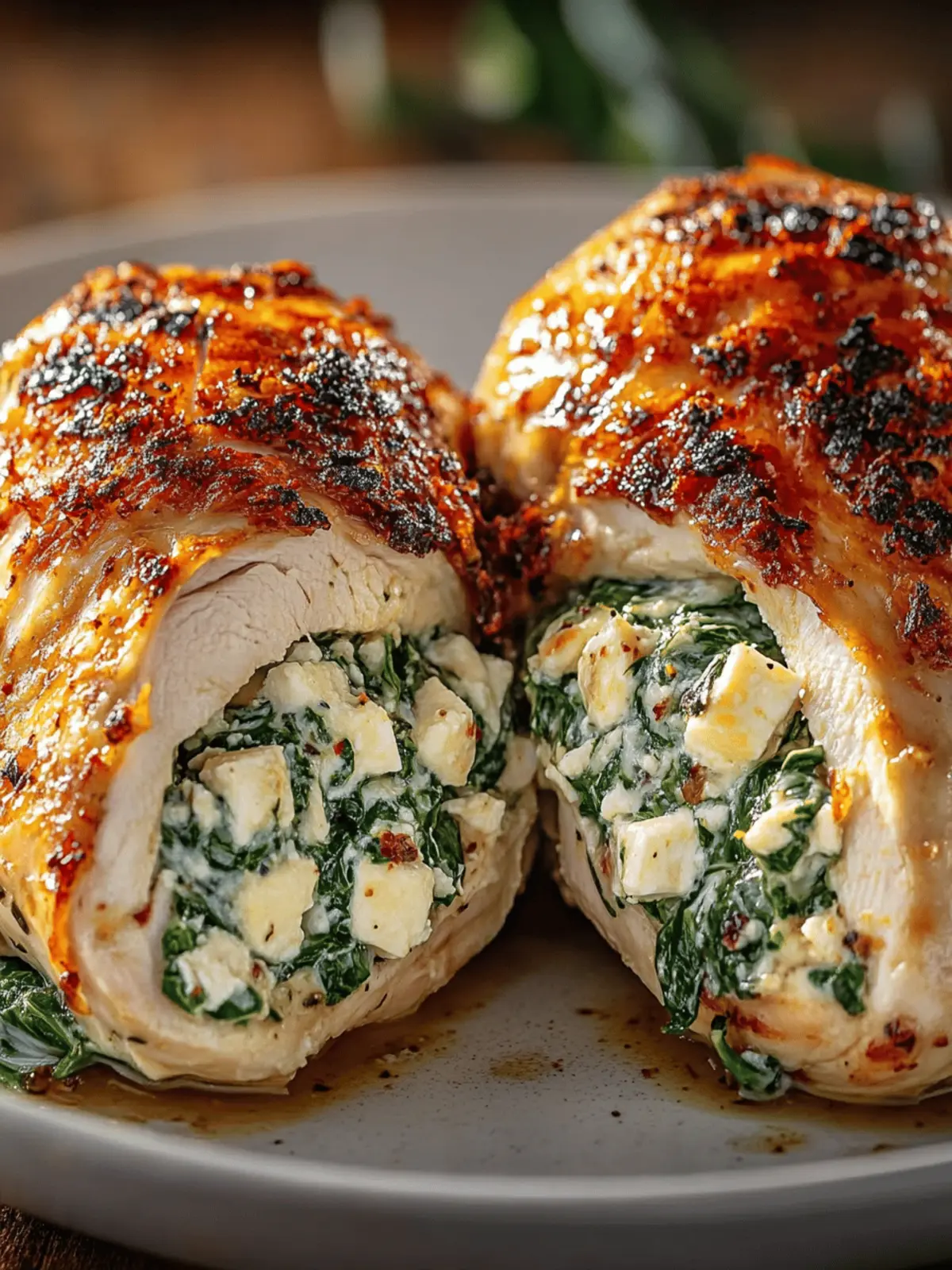 Feta and Spinach Stuffed Chicken: Your New Dinner Favorite 3 Feta and Spinach Stuffed Chicken
