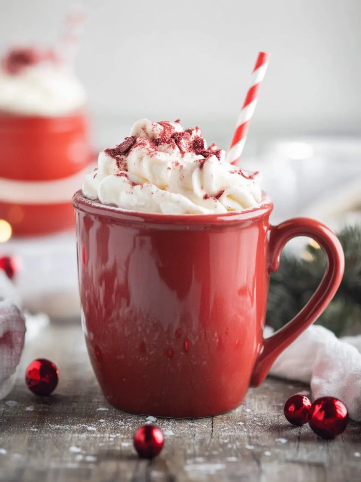 Whipped Red Velvet Hot Chocolate: A Cozy Festive Delight 4 Whipped Red Velvet Hot Chocolate