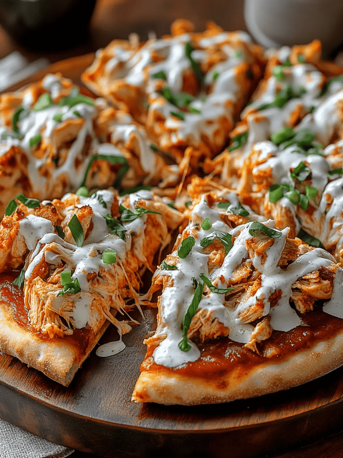 High-Protein Buffalo Chicken Pizza That's a Game Changer 4 High-Protein Buffalo Chicken Pizza