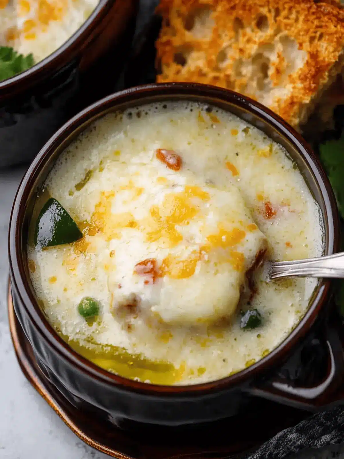 Creamy Chile Relleno Soup That's Keto and Flavor-Packed 3 Chile Relleno Soup