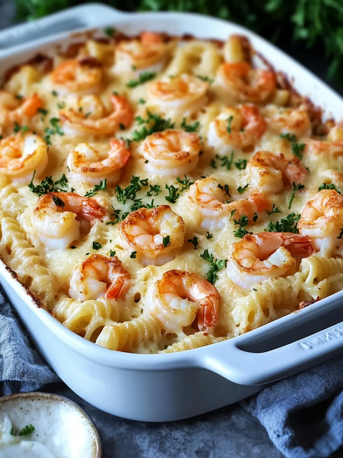 Creamy Shrimp Alfredo Pasta Bake for Cozy Dinner Nights 3 Shrimp Alfredo Pasta Bake