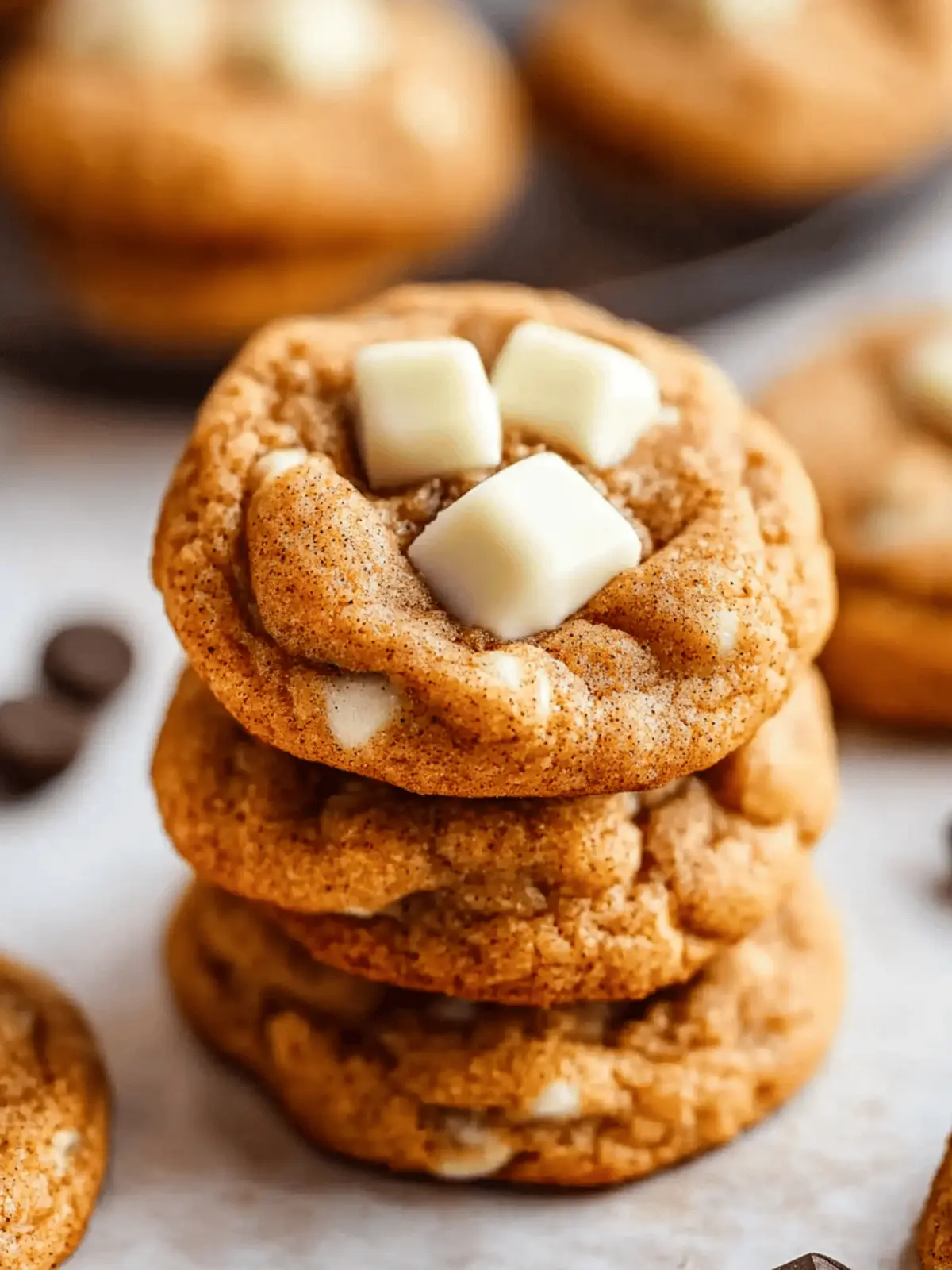 Heavenly White Chocolate Pumpkin Snickerdoodles Recipe 3 White Chocolate Pumpkin Snickerdoodles