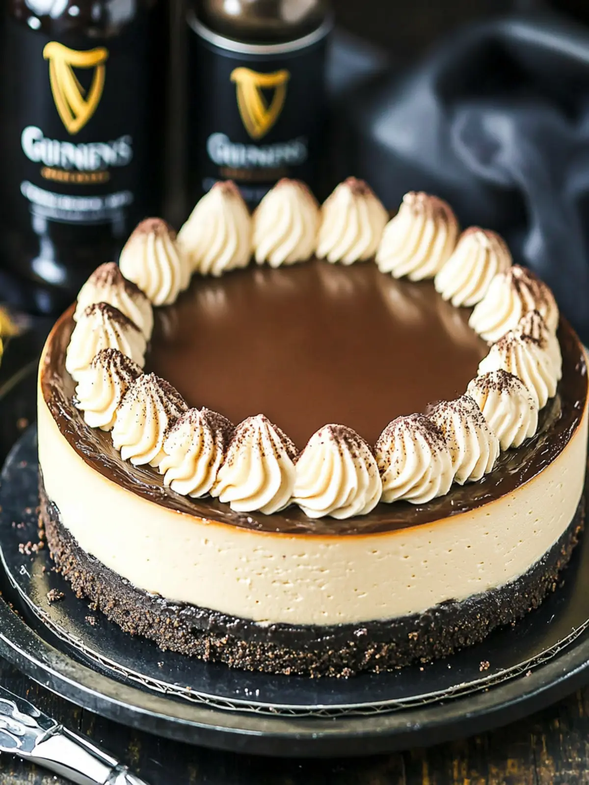 Decadent Guinness Chocolate Cheesecake That's Irresistible 3 Guinness Chocolate Cheesecake