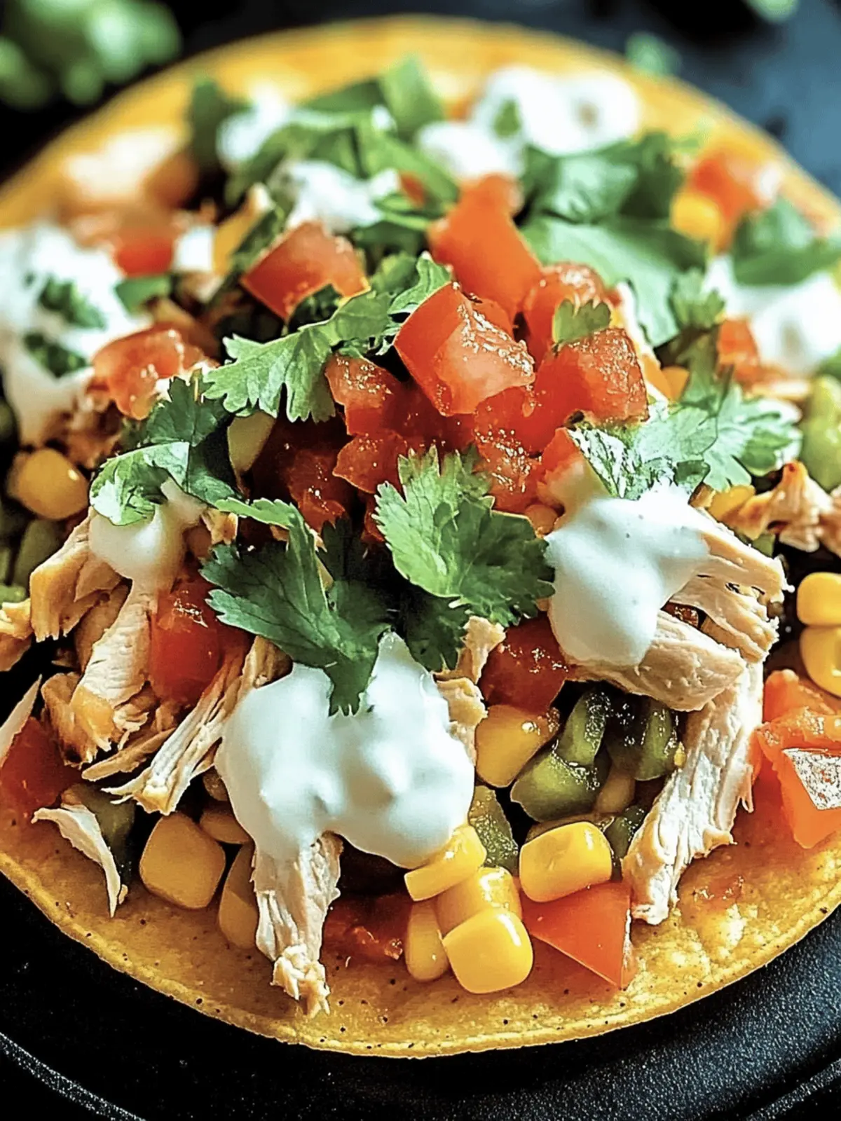 Delicious Mexican Rotisserie Chicken Tostadas in Just 25 Minutes 3 Mexican Rotisserie Chicken Tostadas