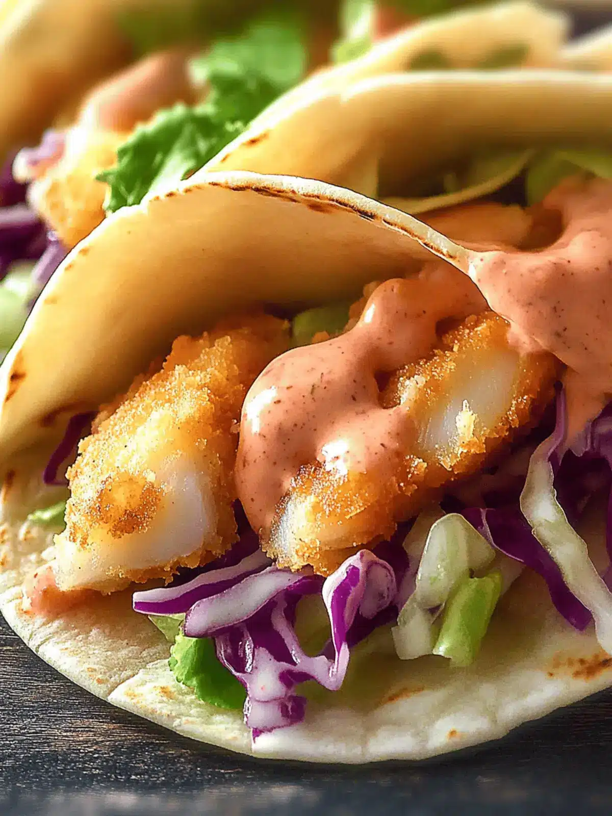 Crispy Fish Tacos with Chipotle Ranch Sauce for Epic Flavor 2 Fish Tacos with Chipotle Ranch Sauce