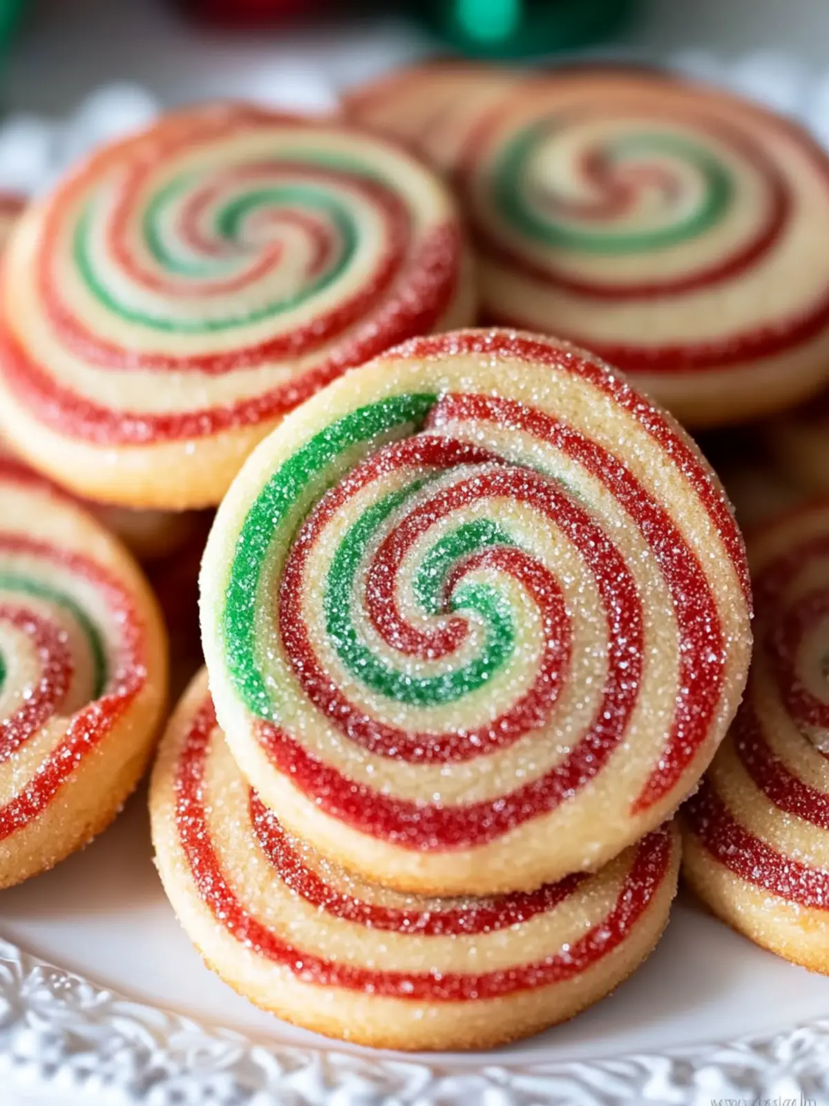Delightful Christmas Pinwheel Cookies for Festive Cheer 4 Christmas Pinwheel Cookies