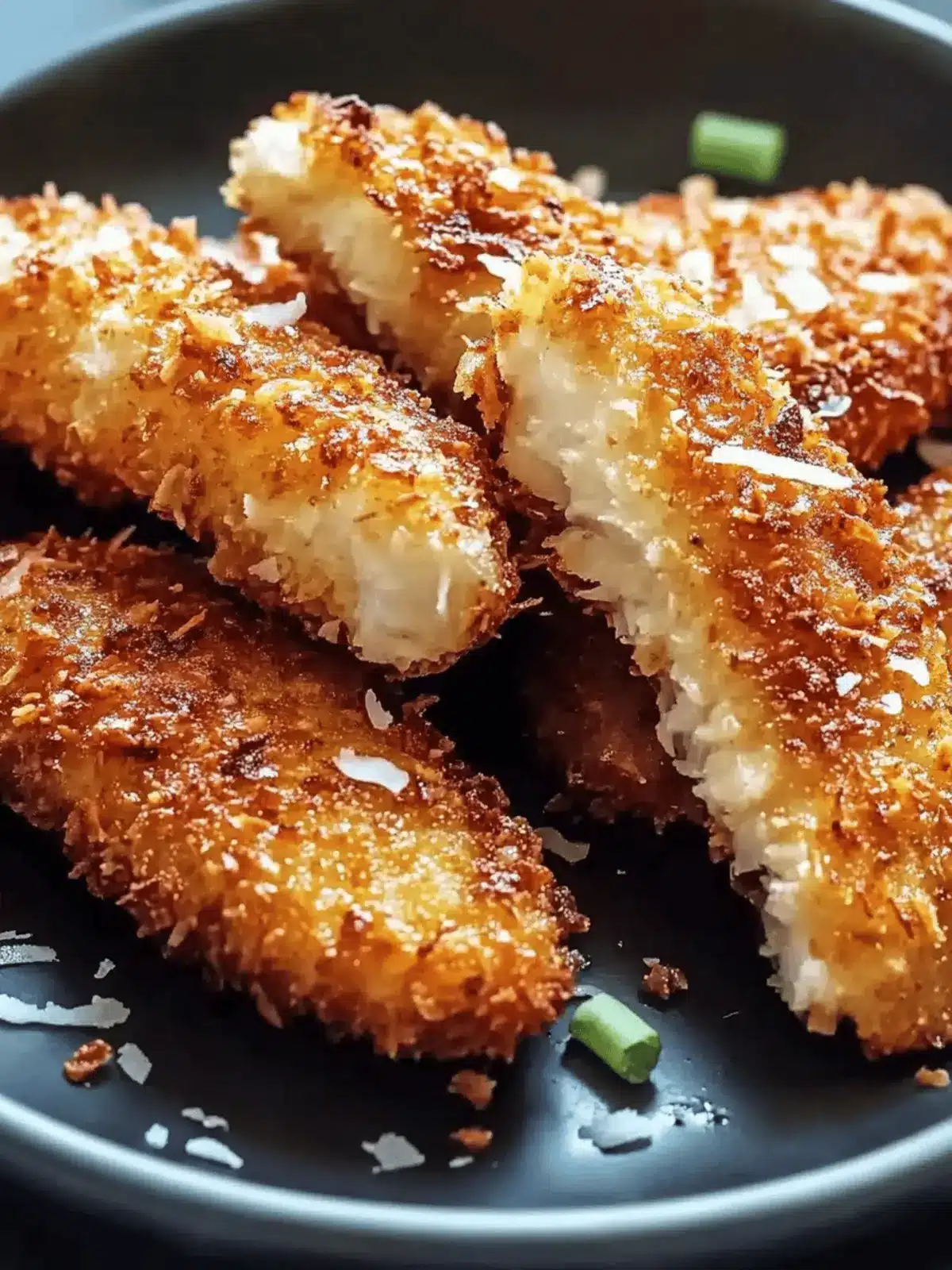 Crispy Coconut Chicken Tenders for Irresistible Family Dinners 2 Crispy Coconut Chicken Tenders