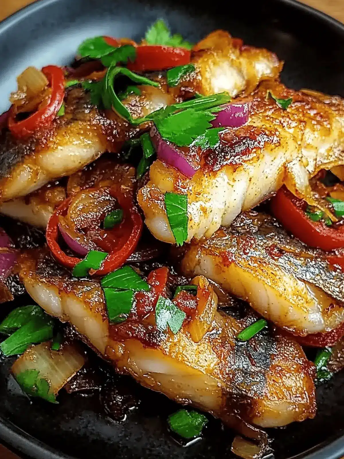 Ginger Onion Fried Sea Bass Recipe for Unforgettable Flavor 2 Ginger Onion Fried Sea Bass Recipe