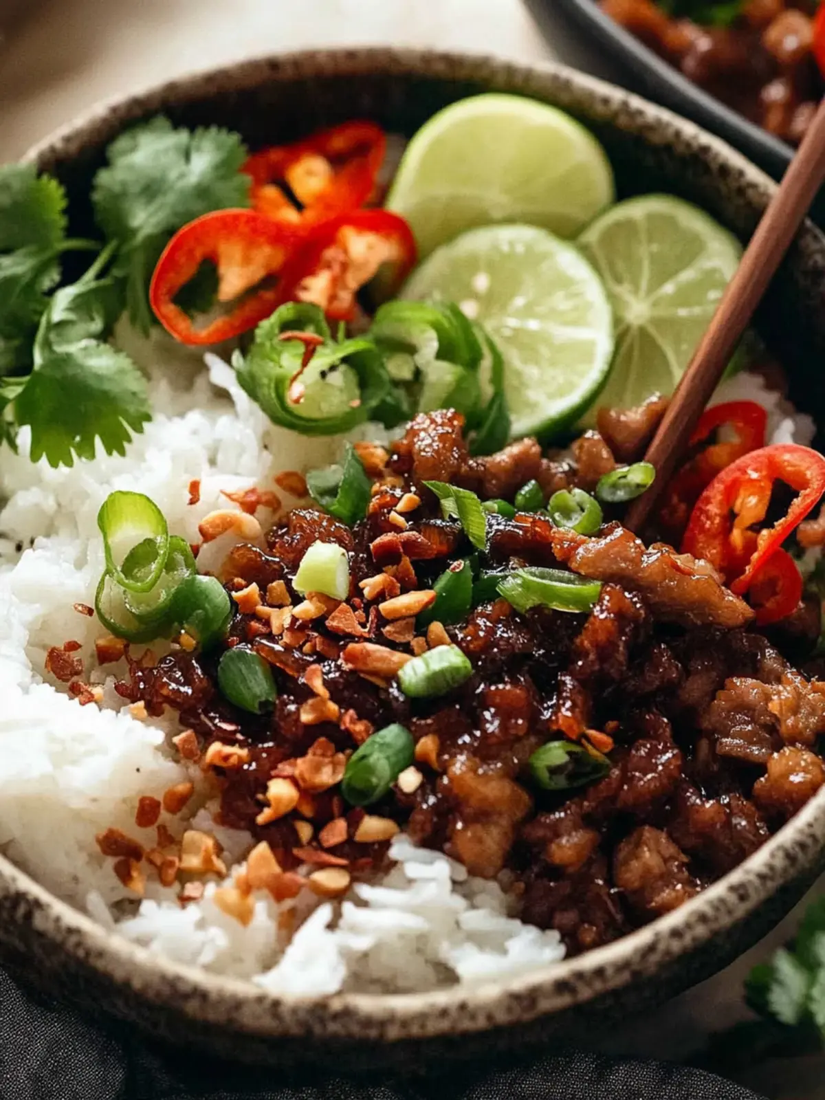 Irresistible Vietnamese Caramelised Pork Bowls in 20 Minutes 4 Vietnamese Caramelised Pork Bowls
