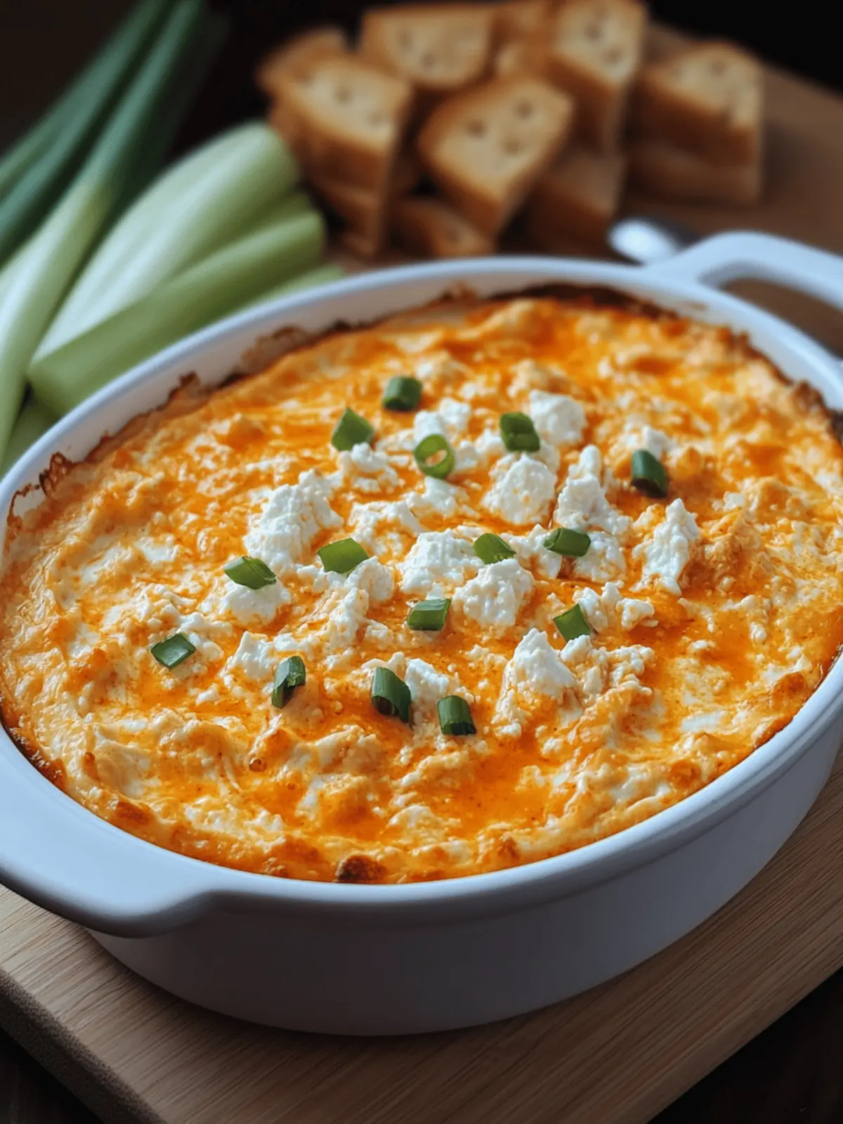 Creamy Cottage Cheese Buffalo Chicken Dip for Guilt-Free Snacking 2 Cottage Cheese Buffalo Chicken Dip